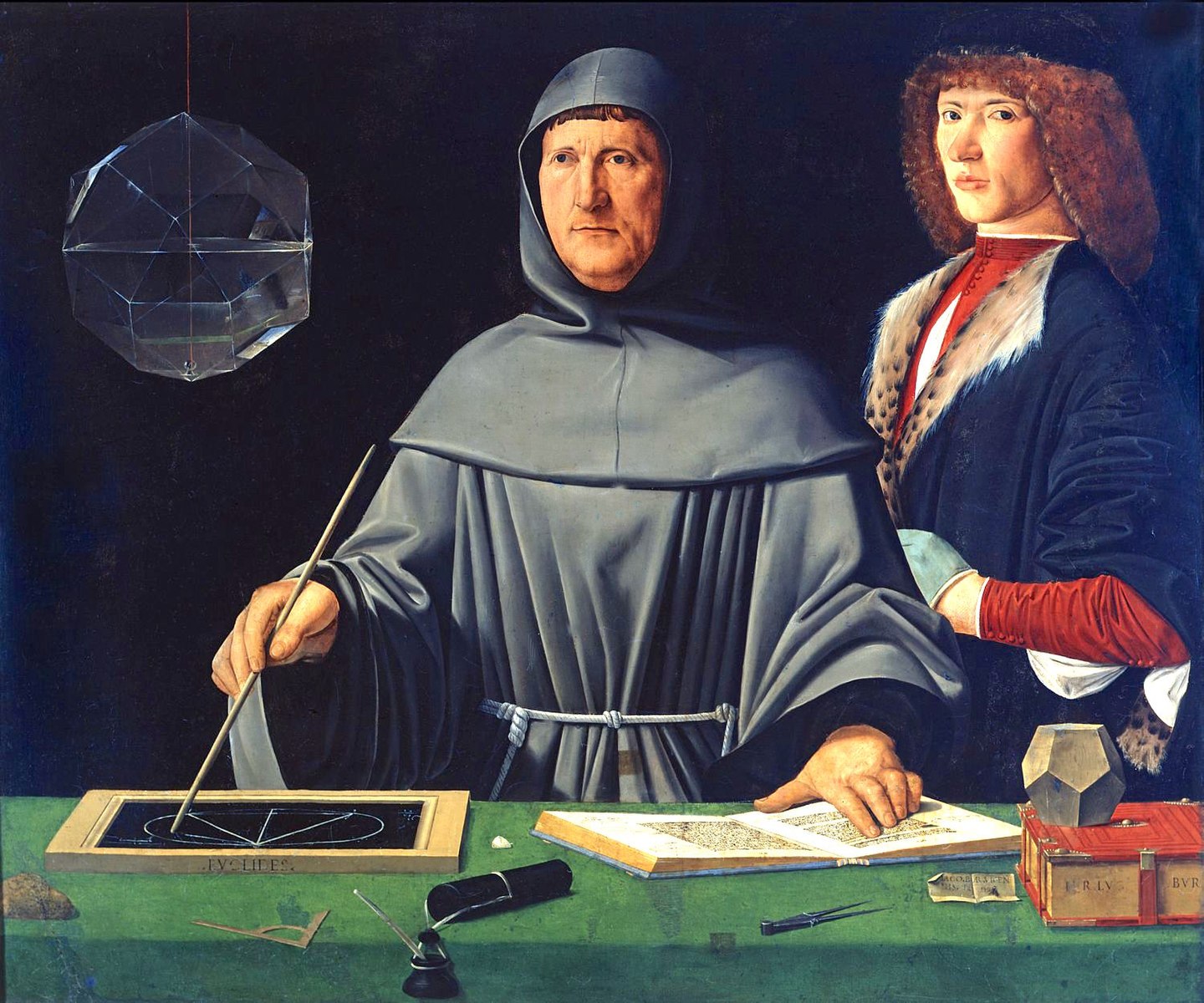 Retrato de Luca Bartolomeo de Pacioli
